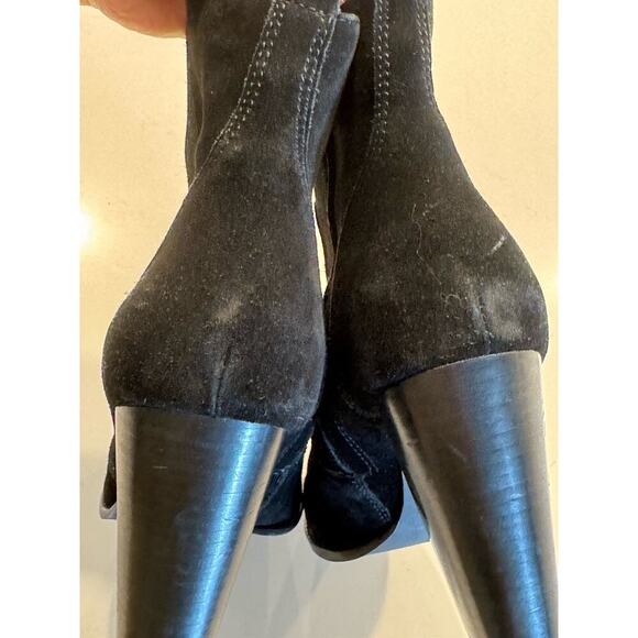 Joie Women’s Size 40 Black Suede Booties Boots Boho Festival Classic READ - Picture 8 of 16
